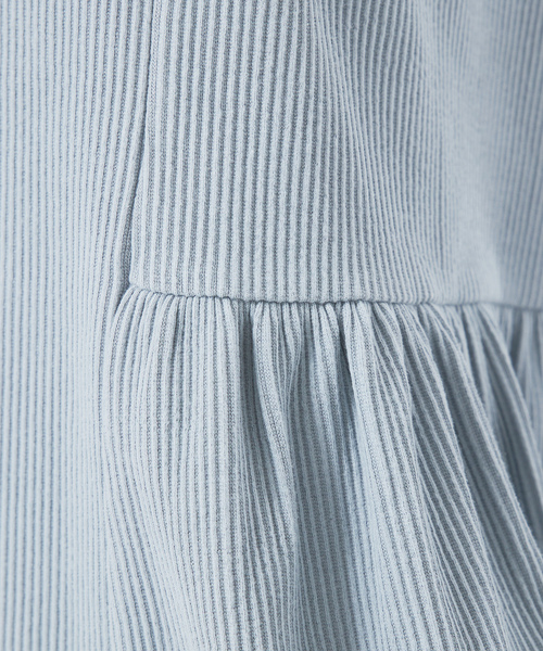 「abahouse mavie」 ノースリーブワンピース 36 サックスブルー レディース_画像4