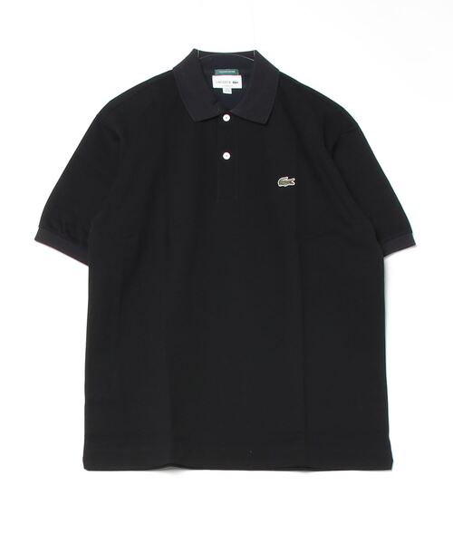 【美品】LACOSTE ラコステ　　　ブラック ポロシャツ サイズ4 LACOSTE（ラコステ） 半袖ポロシャツ 4 ブラック メンズ : ZOZOTOWN
