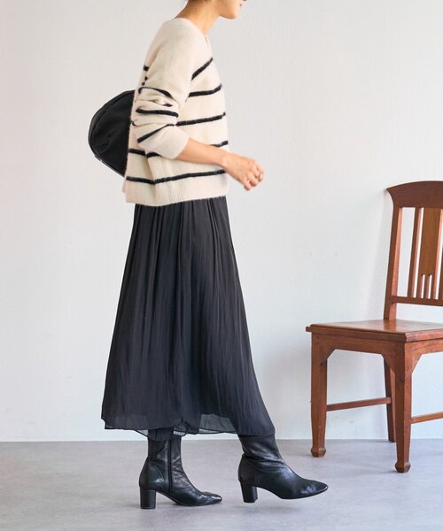 BEARDSLEY（ビアズリー） ニット セーター FOXウールVネックニット