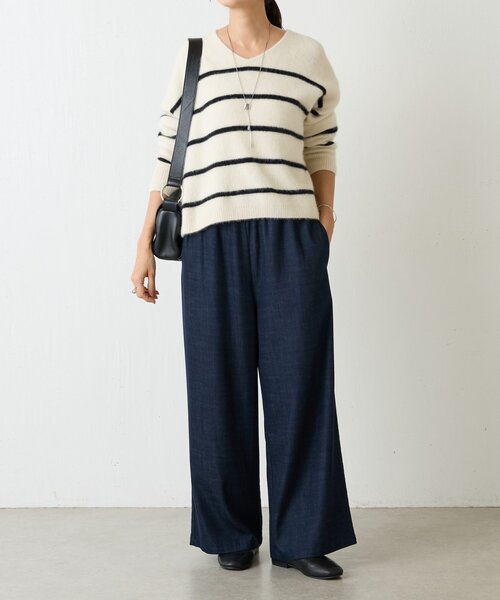 BEARDSLEY（ビアズリー） ニット セーター FOXウールVネックニット