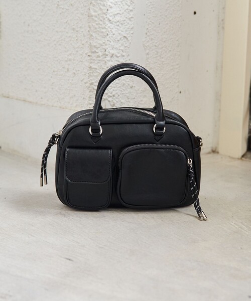 coen（コーエン） ショルダーバッグ バッグ ミニフラップボストン