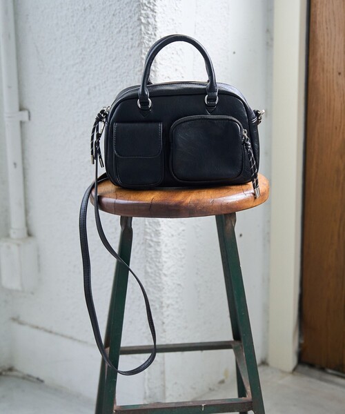 coen（コーエン） ショルダーバッグ バッグ ミニフラップボストン