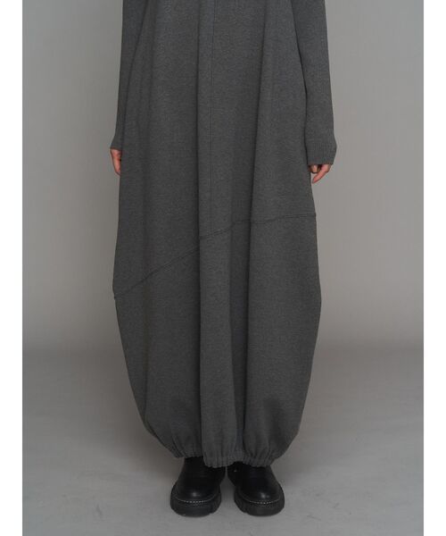 UN3D.（アンスリード） ワンピース COCOON KNIT OP / コクーンニット