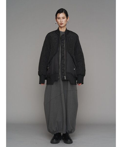 UN3D.（アンスリード） ワンピース COCOON KNIT OP / コクーンニット