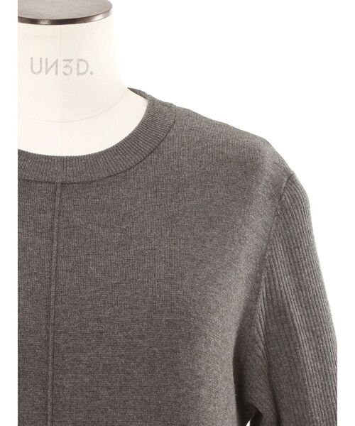UN3D.（アンスリード） ワンピース COCOON KNIT OP / コクーンニット