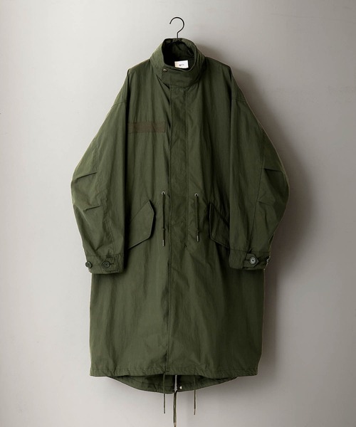 「ENDER PRODUCTS」 モッズコート L オリーブ メンズ_画像2