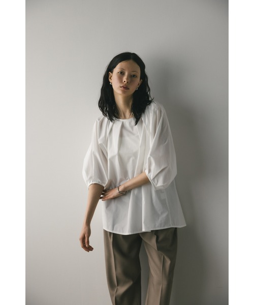 「STYLEMIXER」 7分袖ブラウス FREE ホワイト レディース_画像2