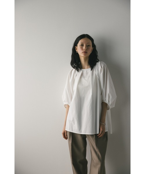 「STYLEMIXER」 7分袖ブラウス FREE ホワイト レディース_画像4