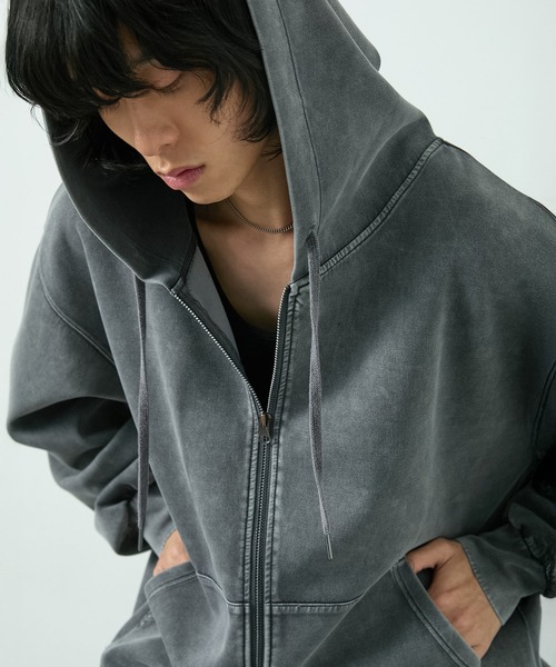 CIYOT パーカー 「CIYOT-シヨウト-」ヴィンテージ加工ケミカル