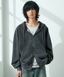 パーカー 「CIYOT」ヴィンテージ加工ケミカ...の詳細画像1