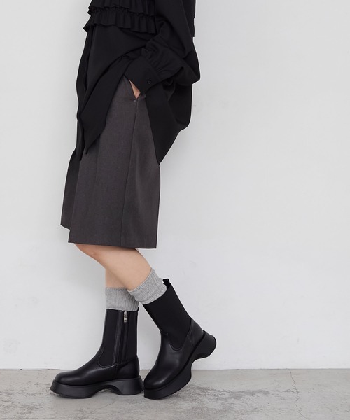 forksy.（フォルクシー） ブーツ 「forksy.」ボリュームソール