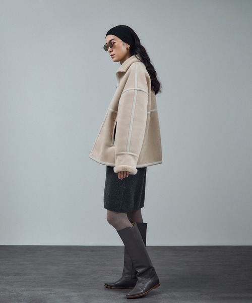 SALON adam et rope'（サロン アダム エ ロペ） ムートンコート