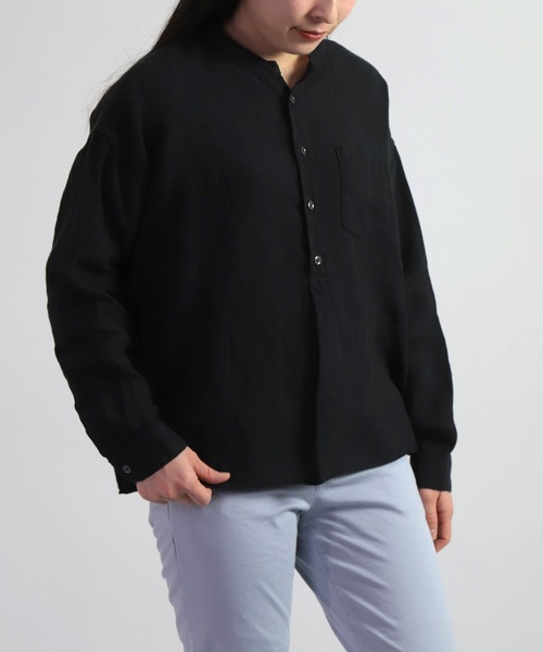 「D.M.G.」 長袖ブラウス 2 ベージュ レディース_画像8