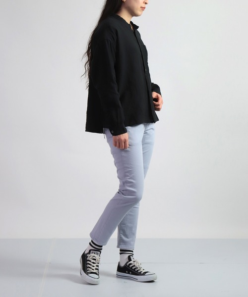 「D.M.G.」 長袖ブラウス 2 ベージュ レディース_画像9