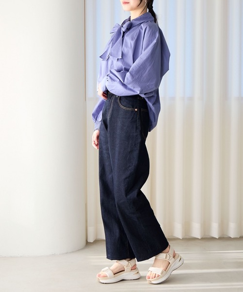 「HIMIKO」 フラットサンダル LARGE ブラウン レディースの画像