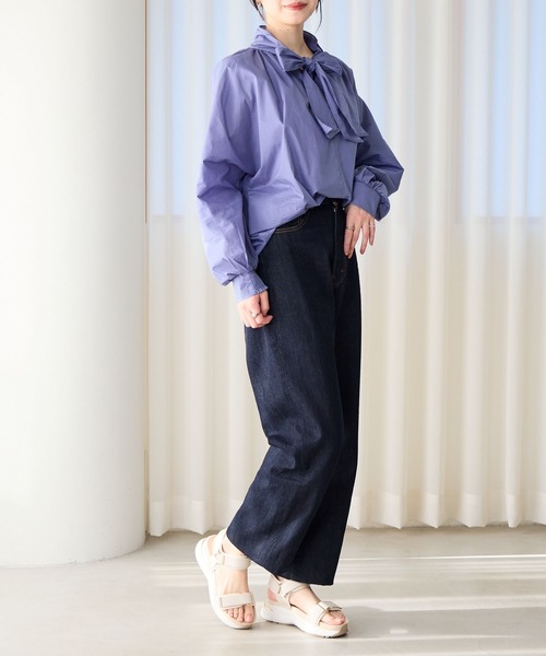 「HIMIKO」 フラットサンダル LARGE ブラウン レディースの画像