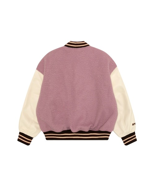 スタジャン AAPE VARSITY JACKET レディースの画像