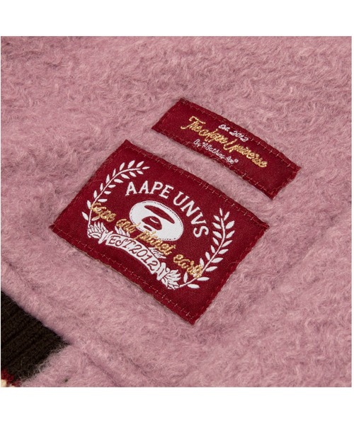 スタジャン AAPE VARSITY JACKET レディースの画像
