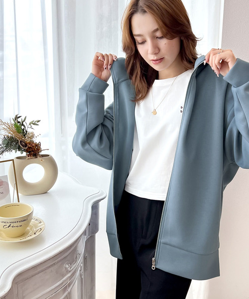 「Java」 ブルゾン LARGE ブラウン レディース_画像5