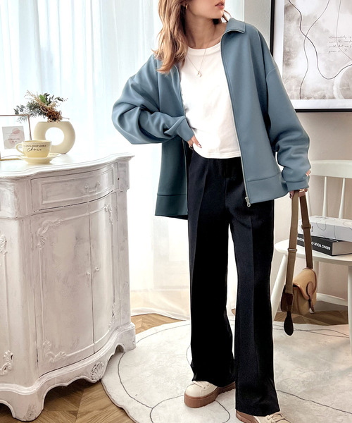 「Java」 ブルゾン LARGE ブラウン レディース_画像6