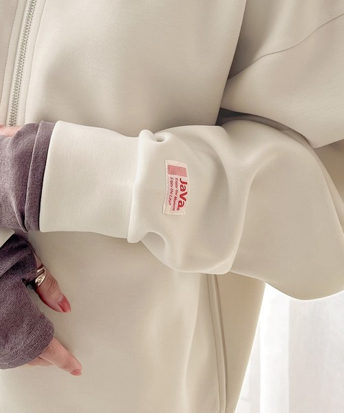 「Java」 ブルゾン LARGE ブラウン レディース_画像9