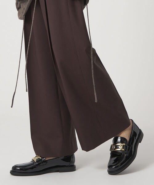 Odette e Odile チェーンモチーフローファー オデット エ オディール ODETTE E ODILE チェーンモチーフローファー