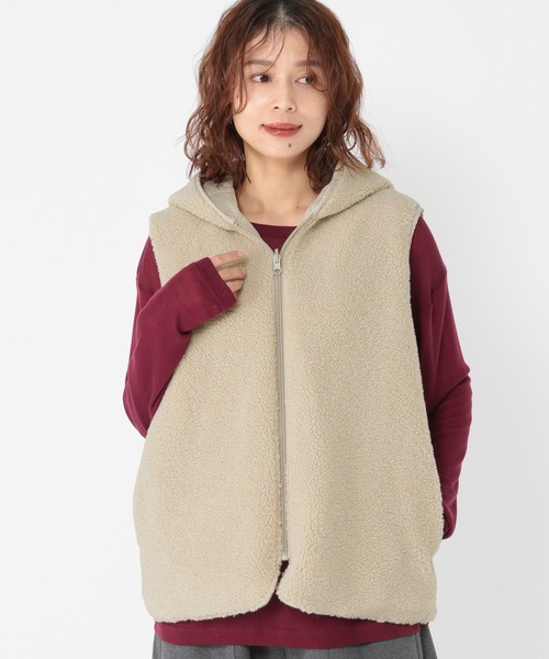 studio CLIP（スタディオクリップ） ベスト ジレ リバーシブルキルト