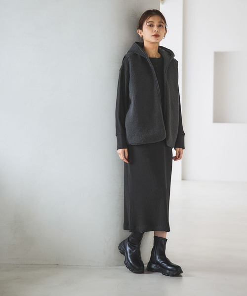 studio CLIP（スタディオクリップ） ベスト ジレ リバーシブルキルト