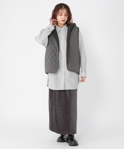 studio CLIP（スタディオクリップ） ベスト ジレ リバーシブルキルト