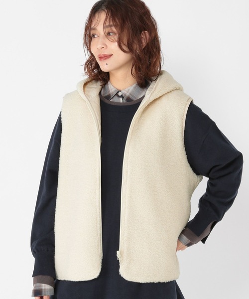 studio CLIP（スタディオクリップ） ベスト ジレ リバーシブルキルト