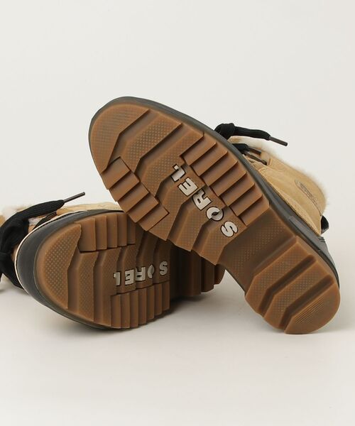 「SOREL」 ムートンブーツ 24cm ブラウン レディース_画像3