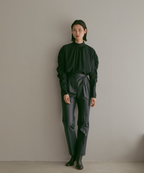「CASA FLINE」 長袖ブラウス FREE ネイビー レディース_画像3