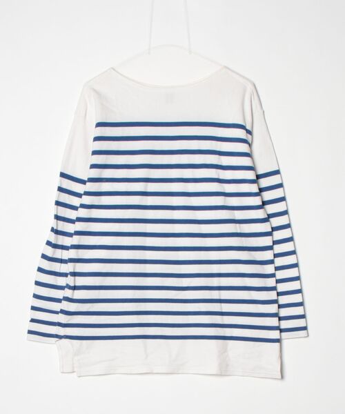 「6」 長袖カットソー FREE ブルー レディース_画像2