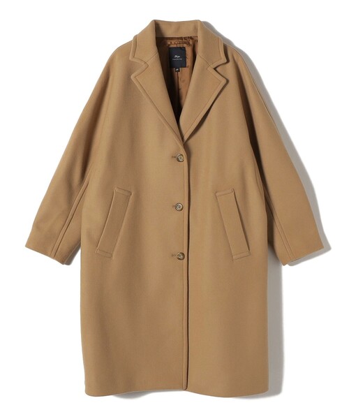 SHIPS Primary Navy Label ウールチェスターコート SHIPS（シップス） コート チェスターコート SHIPS Primary Navy Label