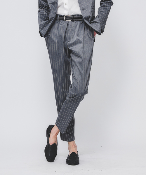 ABAHOUSE GRAY セットアップ 44 ネイビー メンズ : ZOZOTOWN Yahoo!店