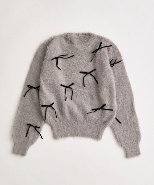OLIVE des OLIVE（オリーブデオリーブ） ニット セーター フェザー