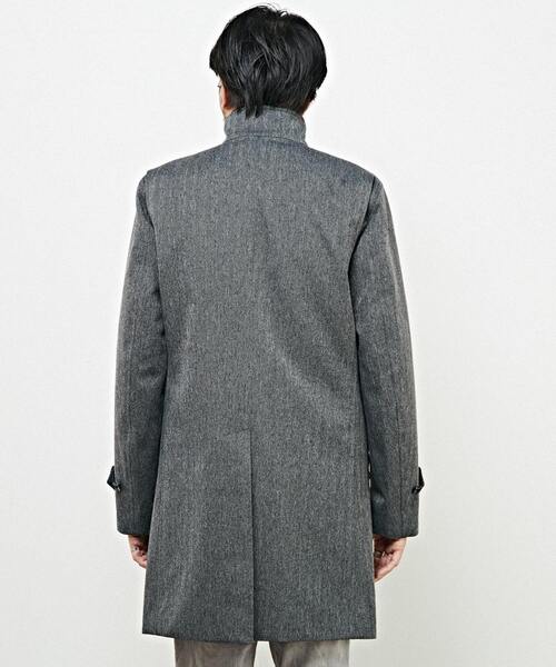 MEN'S MELROSE 「MEN'S MELROSE」 ステンカラーコート 3 グレー メンズ