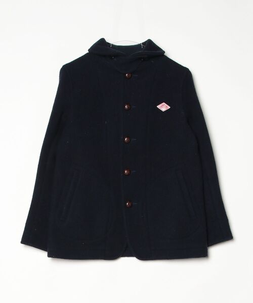 Danton（ダントン） ワンポイントコート 36 ネイビー レディース