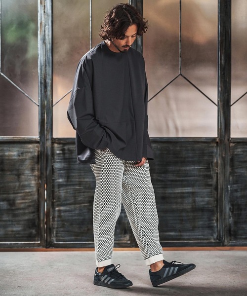 ANGENEHM（アンゲネーム） パンツ mp14454-Light yarn color scheme