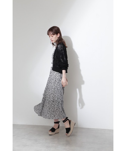 「JILL STUART」 ニットカーディガン FREE ベージュ レディース_画像7