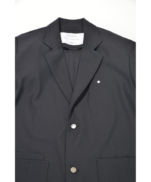 「SUPERTHANKS」 テーラードジャケット M ネイビー メンズ_画像3