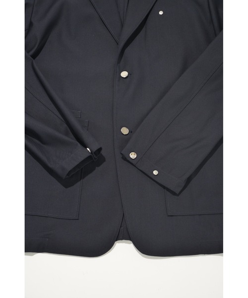 「SUPERTHANKS」 テーラードジャケット M ネイビー メンズ_画像5