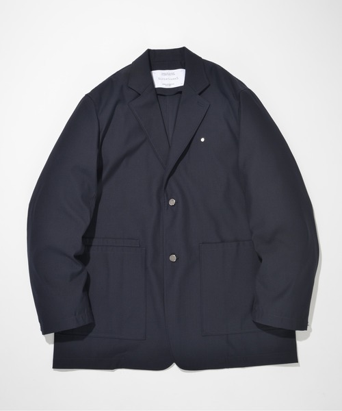 「SUPERTHANKS」 テーラードジャケット M ネイビー メンズ_画像7