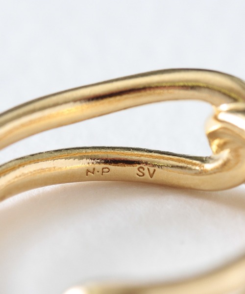 「NOIR DE POUPEE」 リング #13 ゴールド レディース_画像2