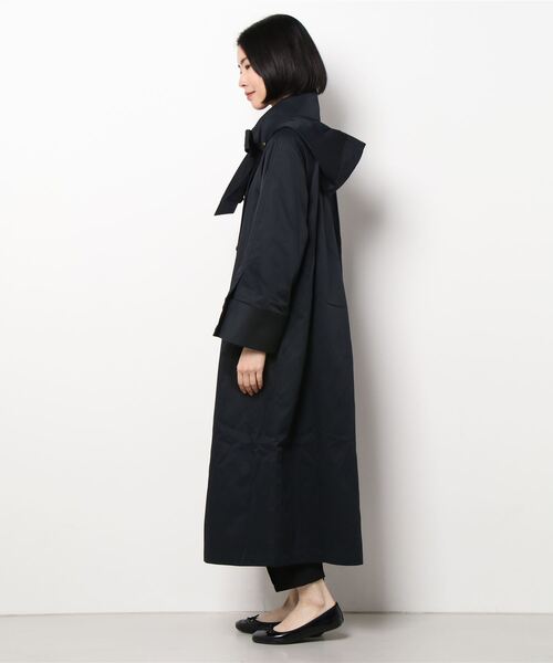 「TINA：JOJUN」 スプリングコート M ネイビー レディース_画像4