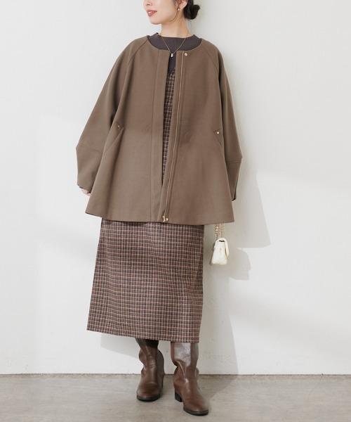 「natural couture」 コート FREE アイボリー レディース_画像5