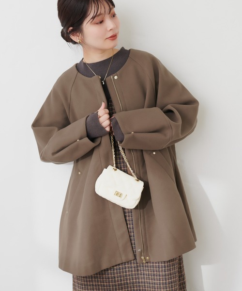 「natural couture」 コート FREE アイボリー レディース_画像8
