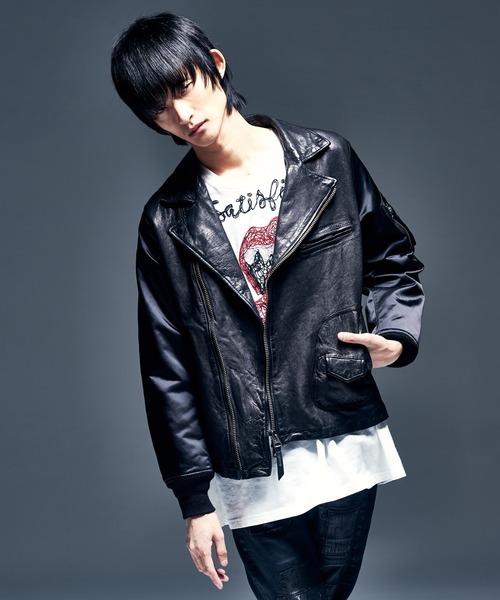 glamb（グラム） レザージャケット M ブラック メンズ : ZOZOTOWN