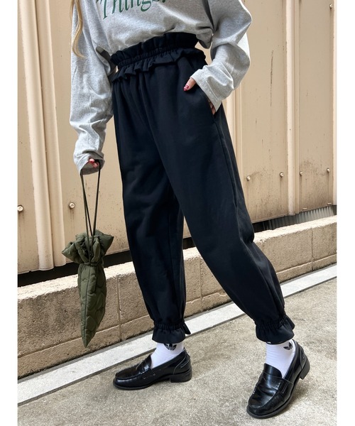 「WC」 スウェットパンツ FREE ホワイト レディース_画像3