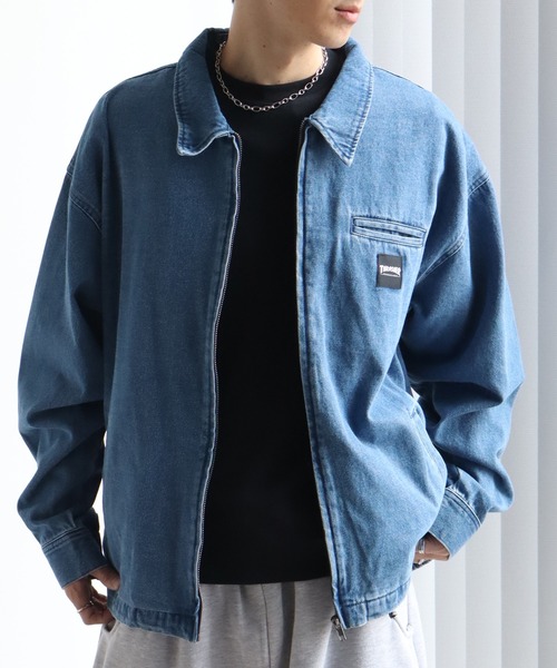 THRASHER（スラッシャー） デニムジャケット gジャン 「THRASHER 